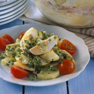 Eiersalat mit Kresse Eiersalat mit Kresse