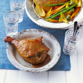 Glasierte Entenkeulen Glasierte Entenkeulen