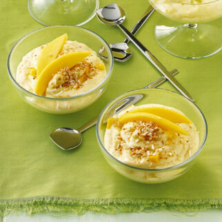Kokos-Mango-Mousse Kokos-Mango-Mousse