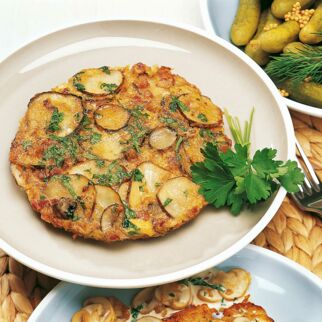 Bauernfrühstück mit Topinambur Bauernfrühstück mit Topinambur