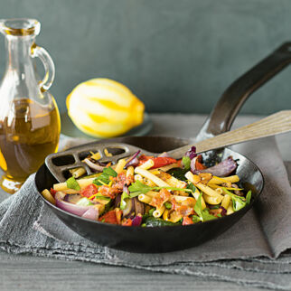 Zucchini-Tomaten-Pasta Zucchini-Tomaten-Pasta