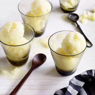 Ananassorbet Ananassorbet