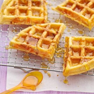 Honig-Aprikosen-Waffeln Honig-Aprikosen-Waffeln