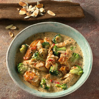 Brokkoli-Mandelsauce Brokkoli-Mandelsauce