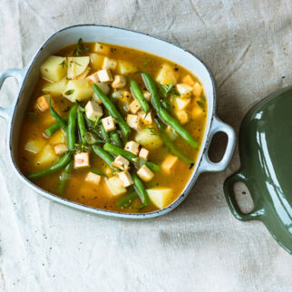 Bohnen-Tofu-Eintopf Bohnen-Tofu-Eintopf