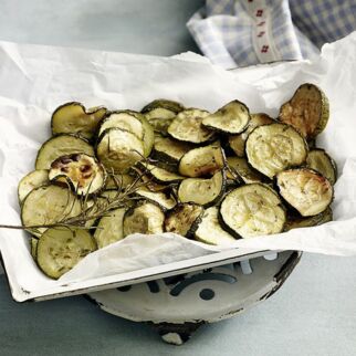 Zucchini mit Rosmarin Zucchini mit Rosmarin