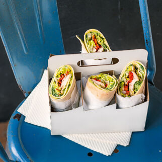 Smoked Chicken Wraps Smoked Chicken Wraps