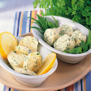 Kräuter- und Gremolata-Butter Kräuter- und Gremolata-Butter