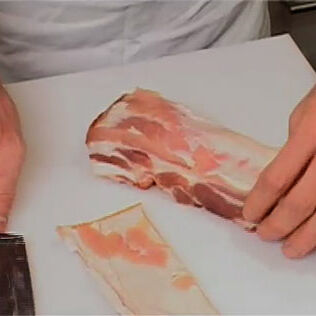 Speck knusprig braten Speck knusprig braten