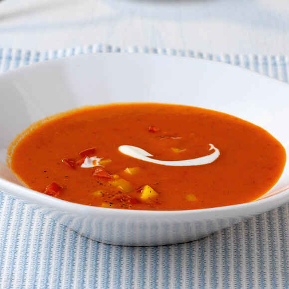 Gelbe Paprikasuppe Rezept | Küchengötter Gelbe Paprikasuppe Rezept | Küchengötter