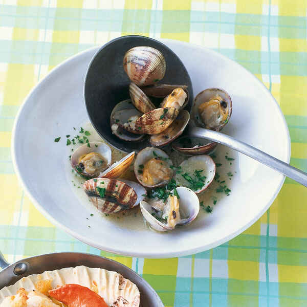 Seeteufel mit Venusmuscheln Rezept | Küchengötter