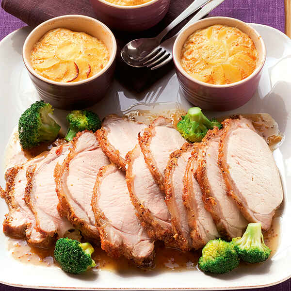 Gefüllte Schweinelende Rezept | Küchengötter Gefüllte Schweinelende Rezept | Küchengötter