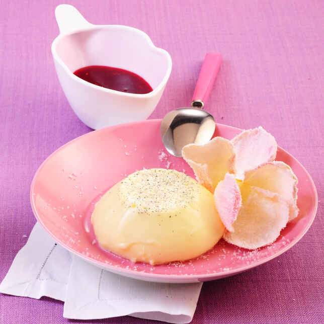 Holunderblüten-Panna-Cotta Rezept | Küchengötter