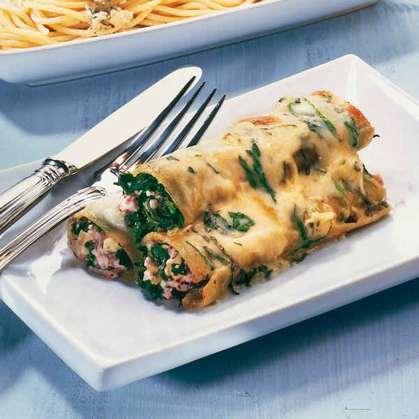 Cannelloni mit Fischfüllung Rezept | Küchengötter