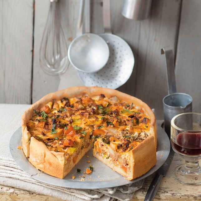 Gemüsekuchen Rezept | Küchengötter