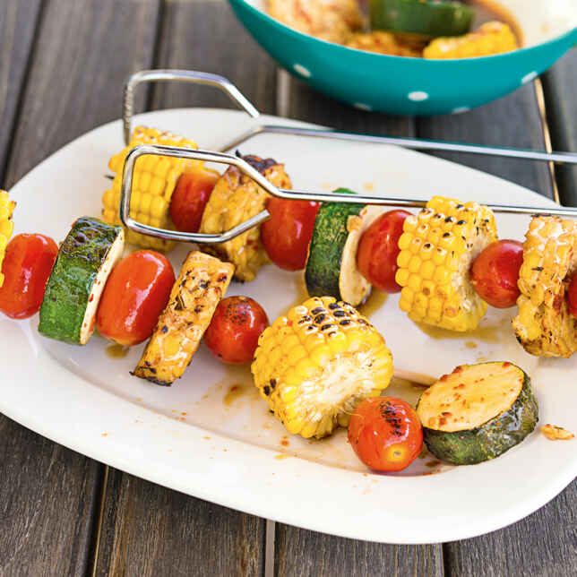 Bunte Karibik-Spieße Rezept | Küchengötter Bunte Karibik-Spieße Rezept | Küchengötter