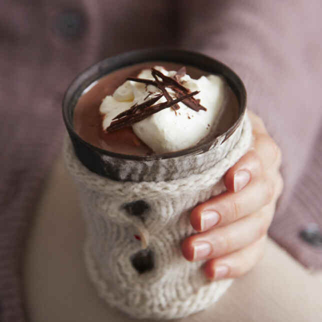 Heiße Schokolade mit Sahne Rezept | Küchengötter Heiße Schokolade mit Sahne Rezept | Küchengötter