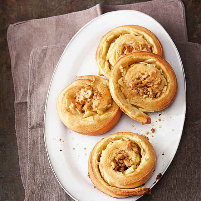 Apfel-Amarettini-Törtchen Rezept | Küchengötter Apfel-Amarettini-Törtchen Rezept | Küchengötter