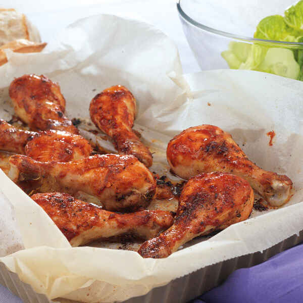 Würzige Hähnchenkeulen Rezept | Küchengötter Würzige Hähnchenkeulen Rezept | Küchengötter