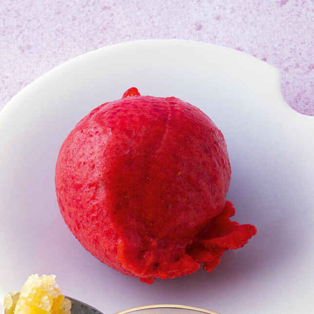 Erdbeer-Himbeer-Sorbet Rezept | Küchengötter Erdbeer-Himbeer-Sorbet Rezept | Küchengötter