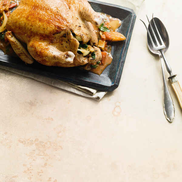 Knuspriges Brathähnchen Rezept | Küchengötter