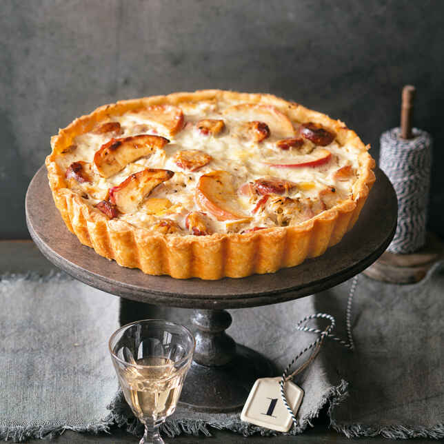 Sauerkraut-Fenchel-Tarte Rezept | Küchengötter Sauerkraut-Fenchel-Tarte Rezept | Küchengötter