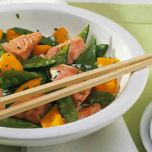 Lachstoast mit Paprika Rezept | Küchengötter Lachstoast mit Paprika Rezept | Küchengötter