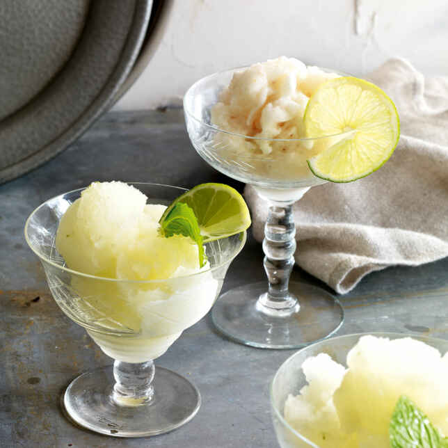 Champagner-Sorbet Rezept | Küchengötter Champagner-Sorbet Rezept | Küchengötter