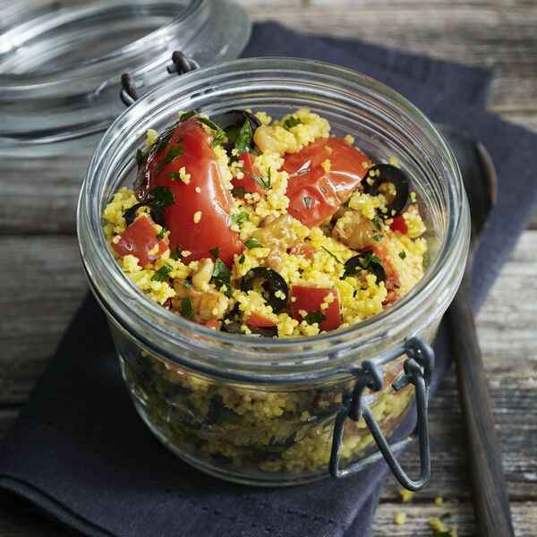 Couscous-Salat mit Hähnchen Rezept | Küchengötter Couscous-Salat mit Hähnchen Rezept | Küchengötter