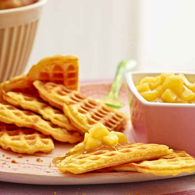 Reibekuchen mit Apfelkompott Rezept | Küchengötter Reibekuchen mit Apfelkompott Rezept | Küchengötter