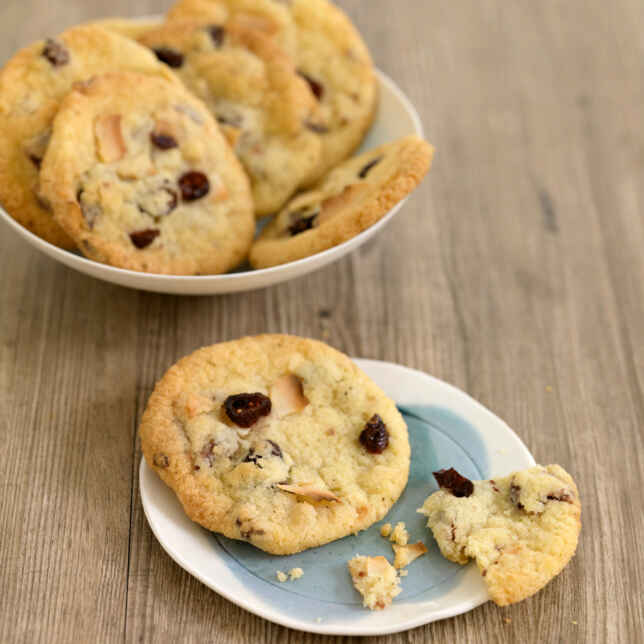 Cranberry-Kokos-Cookies Rezept | Küchengötter