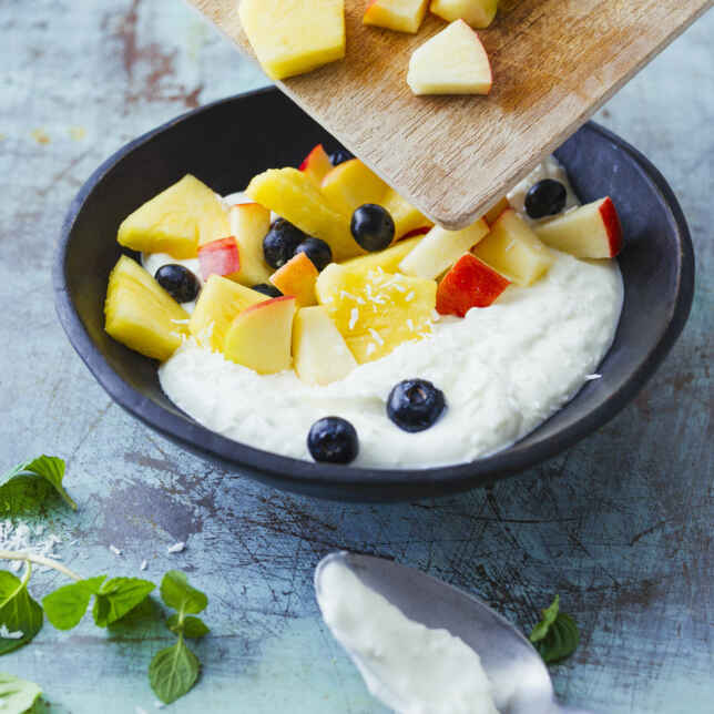 Käse-Obst-Salat | Für Diabetiker | Küchengötter Käse-Obst-Salat | Für Diabetiker | Küchengötter