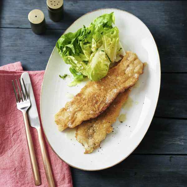 Barsch im Bierteig Rezept | Küchengötter Barsch im Bierteig Rezept | Küchengötter