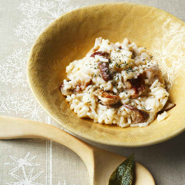 Pilz-Risotto mit Bärlauch Rezept | Küchengötter