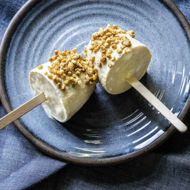 Bananen-Marzipan-Eis Rezept | Küchengötter Bananen-Marzipan-Eis Rezept | Küchengötter