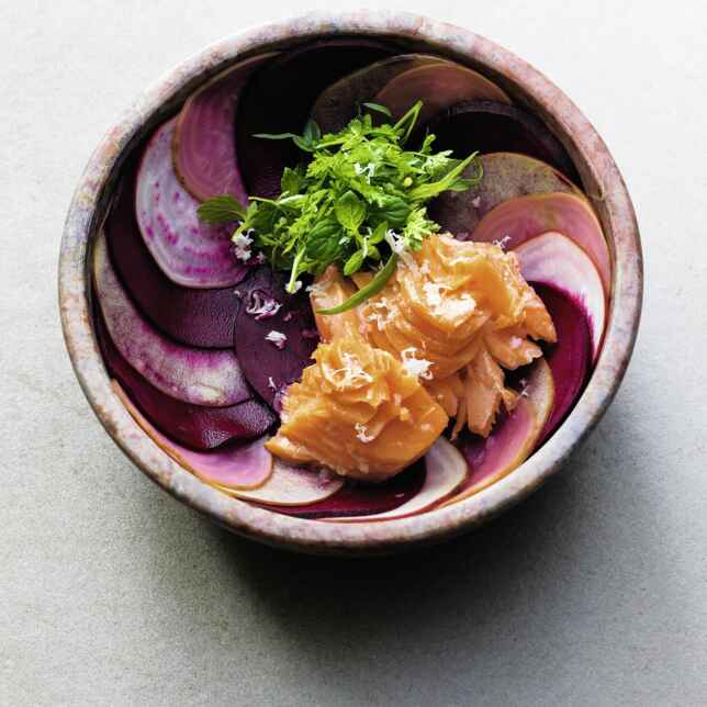Rote Bete Salat Mit Apfel Und Meerrettich