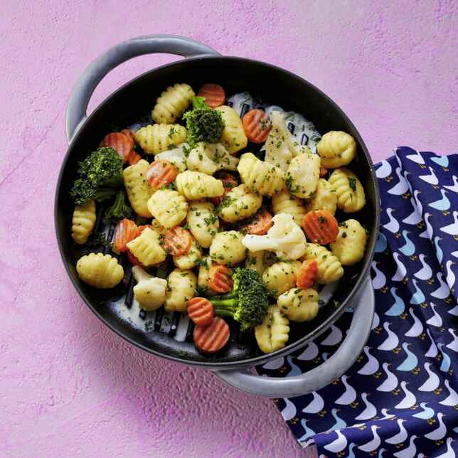 Buttergemüse-Omelett Rezept | Küchengötter Buttergemüse-Omelett Rezept | Küchengötter