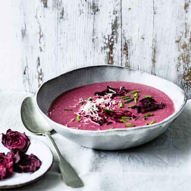 Rote-Bete-Suppe mit Meerrettich Rezept | Küchengötter