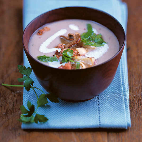 Schellfisch mit Steinpilz-Senf-Sauce Rezept | Küchengötter