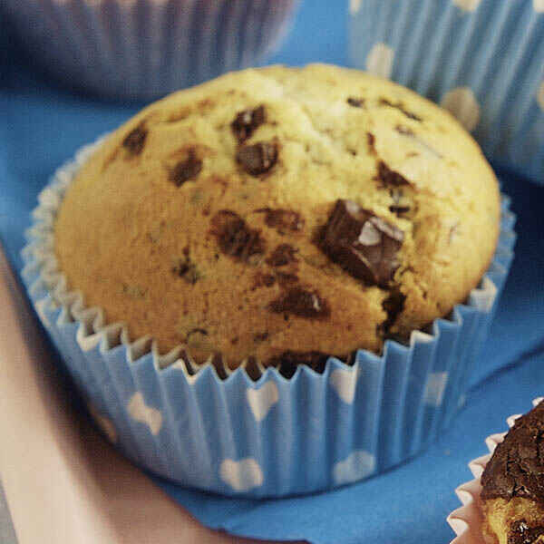 Stracciatella-Mandel-Muffins Rezept | Küchengötter
