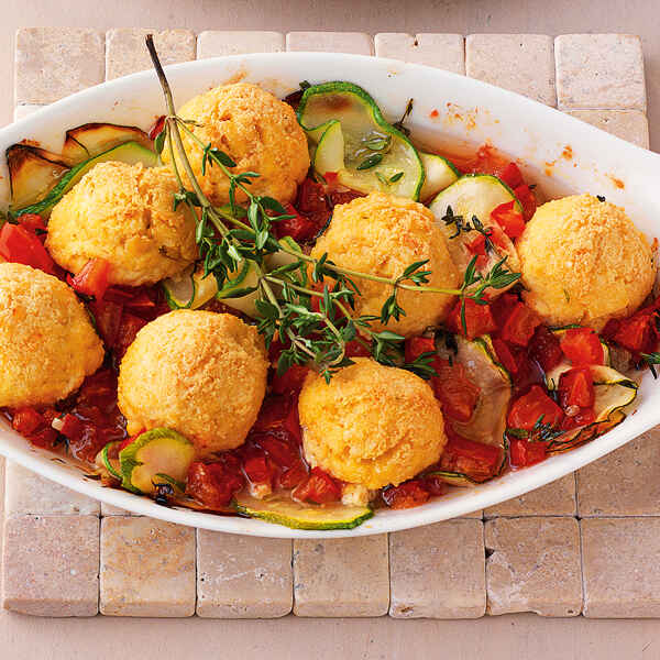 Gratinierte Gemüse-Eier Rezept | Küchengötter Gratinierte Gemüse-Eier Rezept | Küchengötter