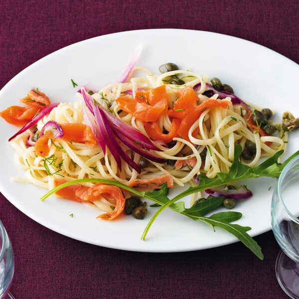 Lachsnudeln mit Fenchel Rezept | Küchengötter