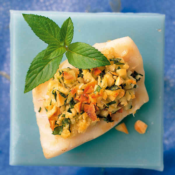 Kabeljau à la Bordelaise Rezept | Küchengötter Kabeljau à la Bordelaise Rezept | Küchengötter