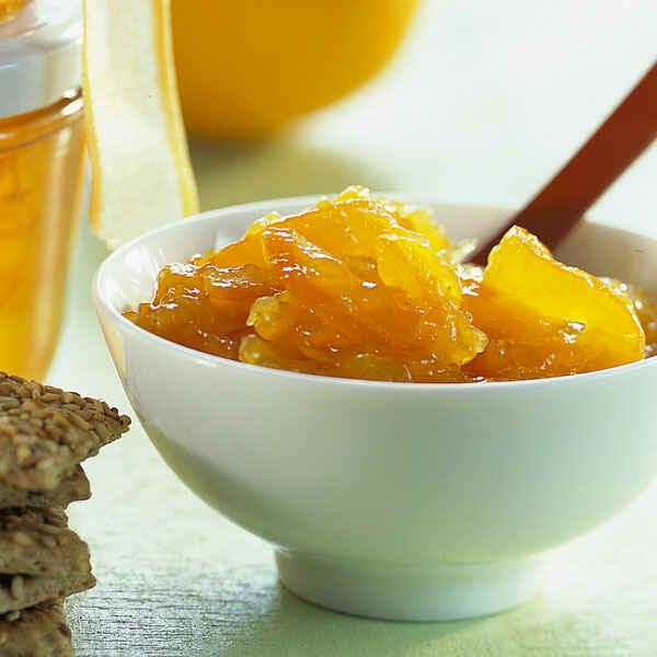 Orangenmarmelade mit Orangenlikör Rezept | Küchengötter