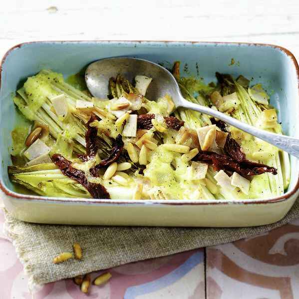 Chicorée mit Räucherlachs Rezept | Küchengötter Chicorée mit Räucherlachs Rezept | Küchengötter