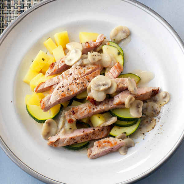 Nudeln mit Tomaten-Pilz-Sauce Rezept | Küchengötter Nudeln mit Tomaten-Pilz-Sauce Rezept | Küchengötter