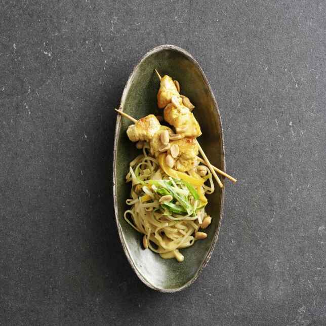 Grüne Curry-Gemüse-Nudeln – One Pot Pasta Rezept | Küchengötter