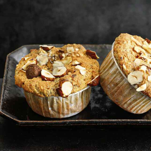 Apfel-Möhren-Muffins Rezept | Küchengötter