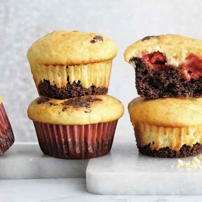 Schoko-Birnen-Muffins Rezept | Küchengötter Schoko-Birnen-Muffins Rezept | Küchengötter