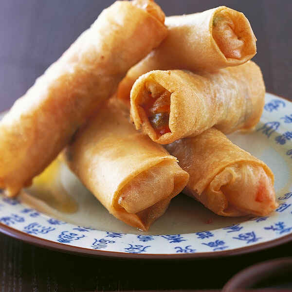 Frühlingsrollen aus der Heißluftfritteuse Rezept Küchengötter